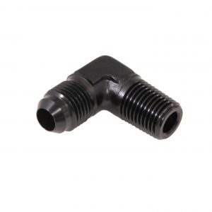 822 JIC-NPT adapteri 90° AN8 - 3/8x18